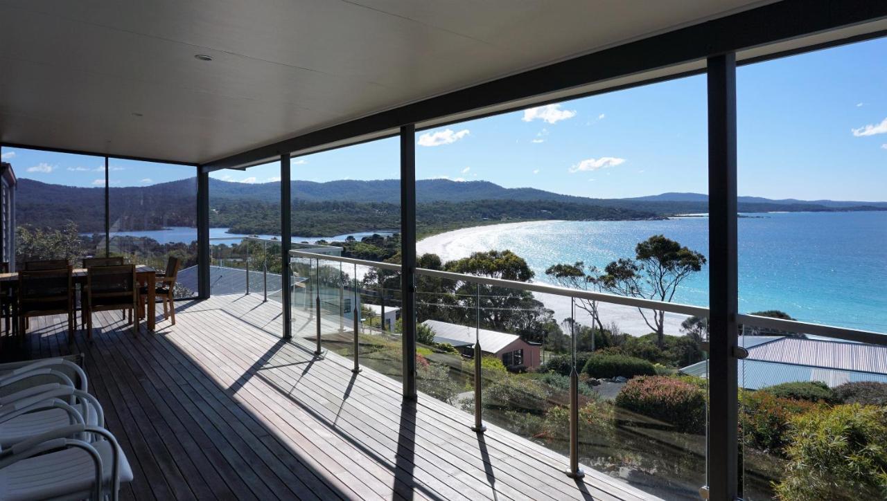 Sea Eagle Cottage Amazing Views Of Bay Of Fires Binalong Bay Exterior foto